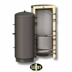 Pufferspeicher BTS 800 L mit 1 Wärmetauscher