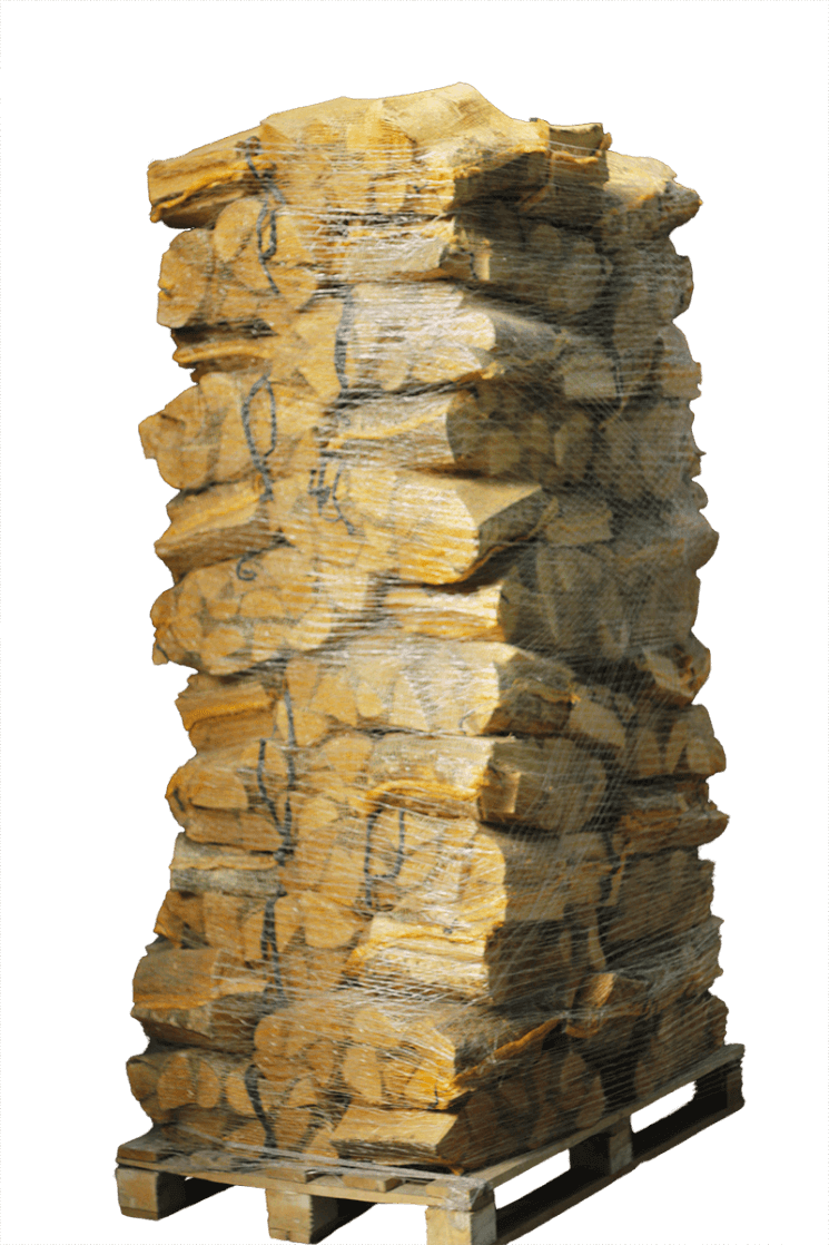 88 Netze Kammergetrocknetes gespalten Esche Brennholz 30-33 cm — Ansicht 1