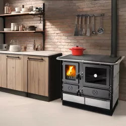 Holzherd Magnum mit Speckstein — Ansicht 1