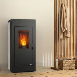 Luftdichter Pelletofen Vulcano Silenzio UP – 9,2 kW