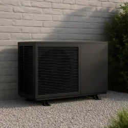 Luft/Wasser-Wärmepumpe 8 kW, einphasig, Monoblock – vernetzt, mit elektrischer Zusatzheizung und Kältemittel R290 — Ansicht 1