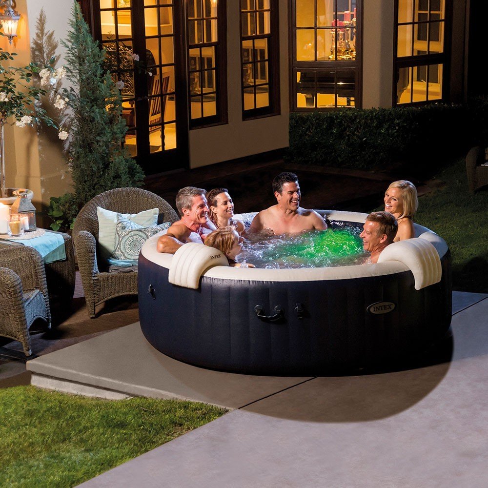 Aufblasbarer Whirlpool Blue Navy – 4 Personen — Ansicht 3