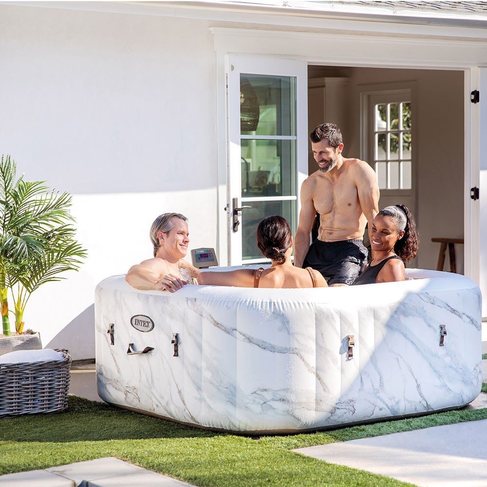 Aufblasbarer Whirlpool Calacatta – 4 Personen — Ansicht 2