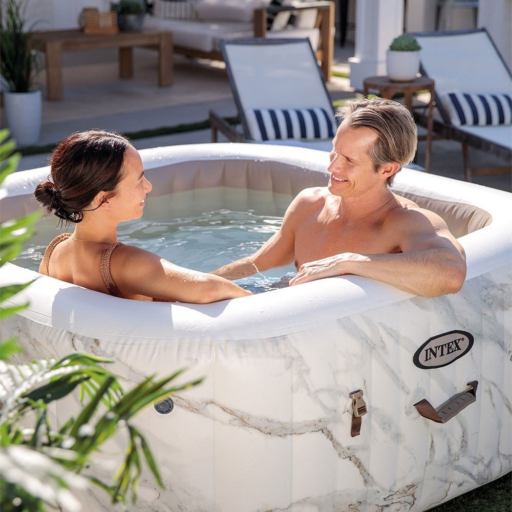 Aufblasbarer Whirlpool Calacatta – 4 Personen — Ansicht 3