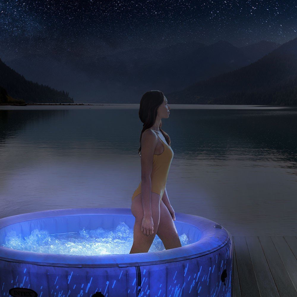 Aufblasbarer Whirlpool Galaxie – 4 Personen — Ansicht 2